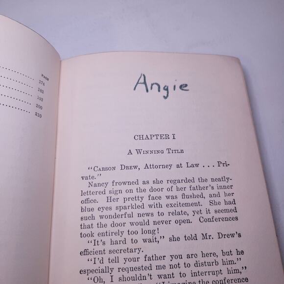 Old Nancy Drew Mystery Stories The Message in the Hollow Oak Carolyn Keene 1935 - Picture 4 of 9